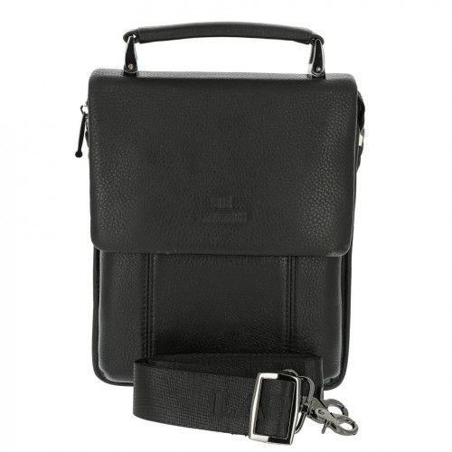 Men's leather bag XLB49638-2 BLACK LAREBOSS